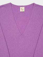 Paula Calista Bellflower V-Neck Long Sleeve Top