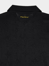 Marni Black Openwork Knit Wool Shirt