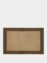 Casa Lopez Brown Cannetillé Jute Rug