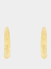 Panconesi Gold Half Moon Hoop Earrings