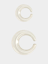 Panconesi Silver Circle Cuff Set