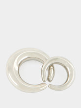 Panconesi Silver Circle Cuff Set