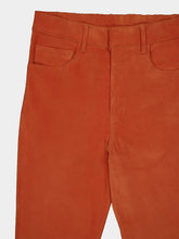 Paula Capella Embroidered Suede Pants