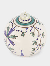 Les Ottomans Blue and Green 10cm Christmas Ball