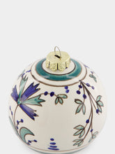 Les Ottomans Blue and Green 8cm Christmas Ball