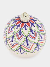 Les Ottomans Handpainted 10cm Christmas Ball