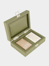 Hector Saxe Paris Buffalo Leather Card Set Amande