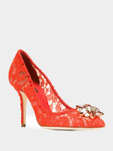 Dolce & Gabbana Lace Rainbow Pumps