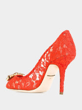 Dolce & Gabbana Lace Rainbow Pumps