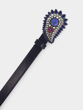 Isabel Marant Alayne Gem-Buckle Leather Belt