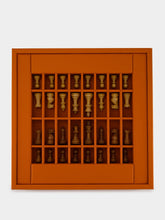 Hector Saxe Paris Buffalo Orange Chess Box