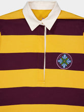 Paula Cetus Striped Polo Dress With Embroidered Patch