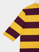 Paula Cetus Striped Polo Dress With Embroidered Patch