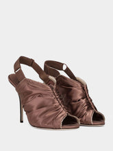 Dolce & Gabbana Satin Slingbacks