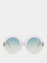 Cutler and Gross Crystal Round Sunglasses