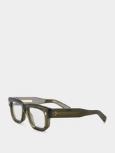 Cutler and Gross Olive 1402 Square Optical Glasses