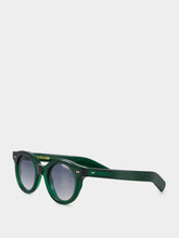 Cutler and Gross Emerald Colour Studio 1390 Round Sunglasses