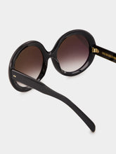 Cutler and Gross Black Round Sunglasses