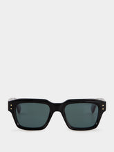 Cutler and Gross Black 1432 Square Polarised Sunglasses