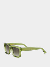 Cutler and Gross Crystal Green 1386 Square Sunglasses