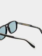 Cutler and Gross Black 1394 Aviator Sunglasses