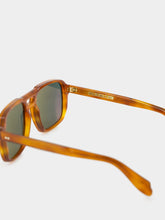Cutler and Gross Honey Havana 1394 Aviator Sunglasses