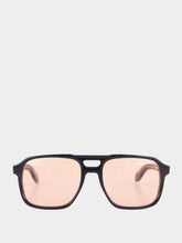 Cutler and Gross 1394 Black Aviator Sunglasses