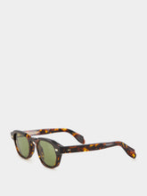 Cutler and Gross Multi Havana 1420 Round Sunglasses