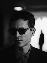 Cutler and Gross 1420 Round Sunglasses in Havana on Grey