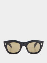 Cutler and Gross Olive On Black 9261 Cat Eye Sunglasses