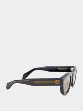 Cutler and Gross Olive On Black 9261 Cat Eye Sunglasses