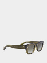 Cutler and Gross Olive 9261 Cat Eye Sunglasses