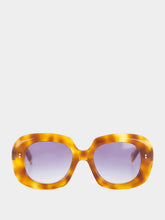 Cutler and Gross 9383 Old Havana Round Sunglasses