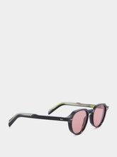 Cutler and Gross GR06 Black Round Sunglasses
