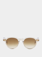 Cutler and Gross GR06 Sand Crystal Round Sunglasses