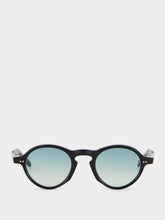 Cutler and Gross Black GR08 Round Sunglasses