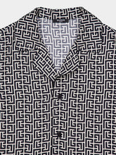 Balmain Monogram Short-Sleeve Shirt