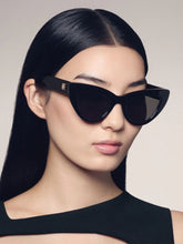 Emmanuelle Khanh Black Cherry Sunglasses