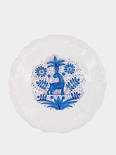 Les Ottomans Handpainted Ceramic Christmas Dinner Plate