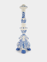 Les Ottomans Blue Turquerie Ceramic Candleholder