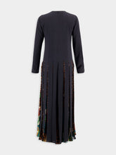 Paula Cini Junglito Print Silk Midi Dres