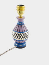 Cressida Bell Circles & Stripes Vase Lamp