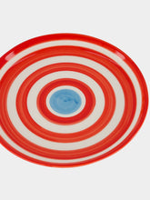 Les Ottomans Hand painted Circles Dessert Plate