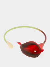 Cult Gaia Vermilion Calla Vine Choker