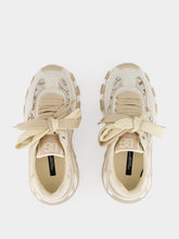 Dolce & Gabbana Cream Lace DG Country Road Sneakers