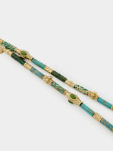 Gas Bijoux Blue and Gold Kali Necklace