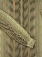 Zeus+Dione Sage Green Hera Textured Silk Blouse