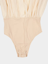 Zeus+Dione Voidra Textured Bodysuit in Beige