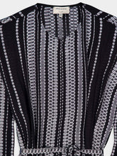 Zeus+Dione Anemone Striped Silk Kaftan