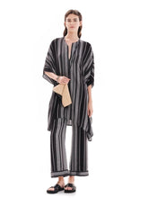 Zeus+Dione Anemone Striped Silk Kaftan